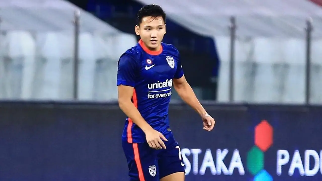 Syahrian Abimanyu debut untuk Johor Darul Ta'zim (JDT).