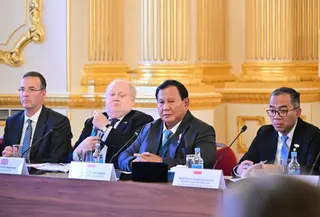 Presiden Prabowo Saat Melakukan Kunjungan ke Inggris (Sekretariat Presiden)