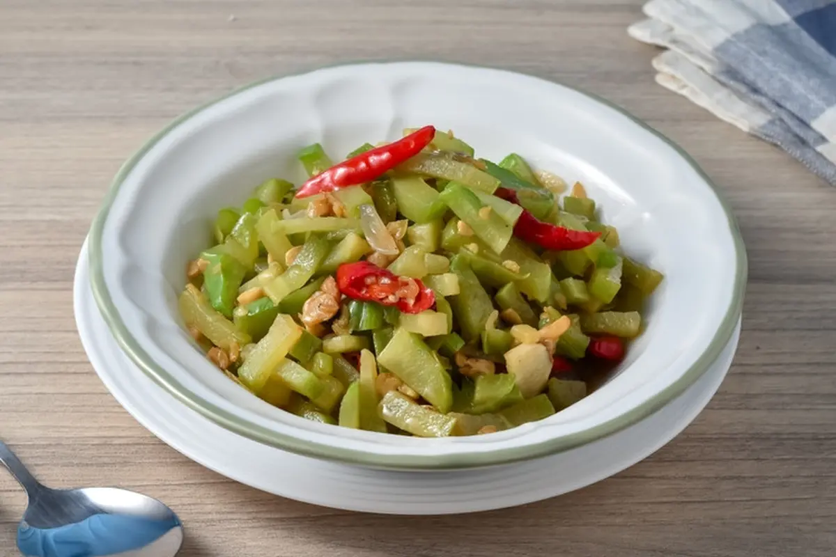 tumis labu siam