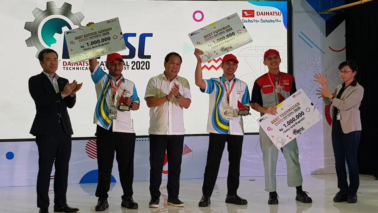 Tingkatkan Kepuasan Konsumen, Daihatsu National Technical Skill Contest Kembali Digelar