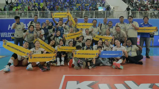 Aksi Bandung bjb Tandamata di Proliga 2026 seri Medan