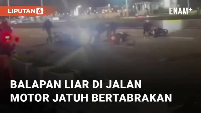 Aksi balapan liar masih sering terjadi dan belum berhenti-berhenti