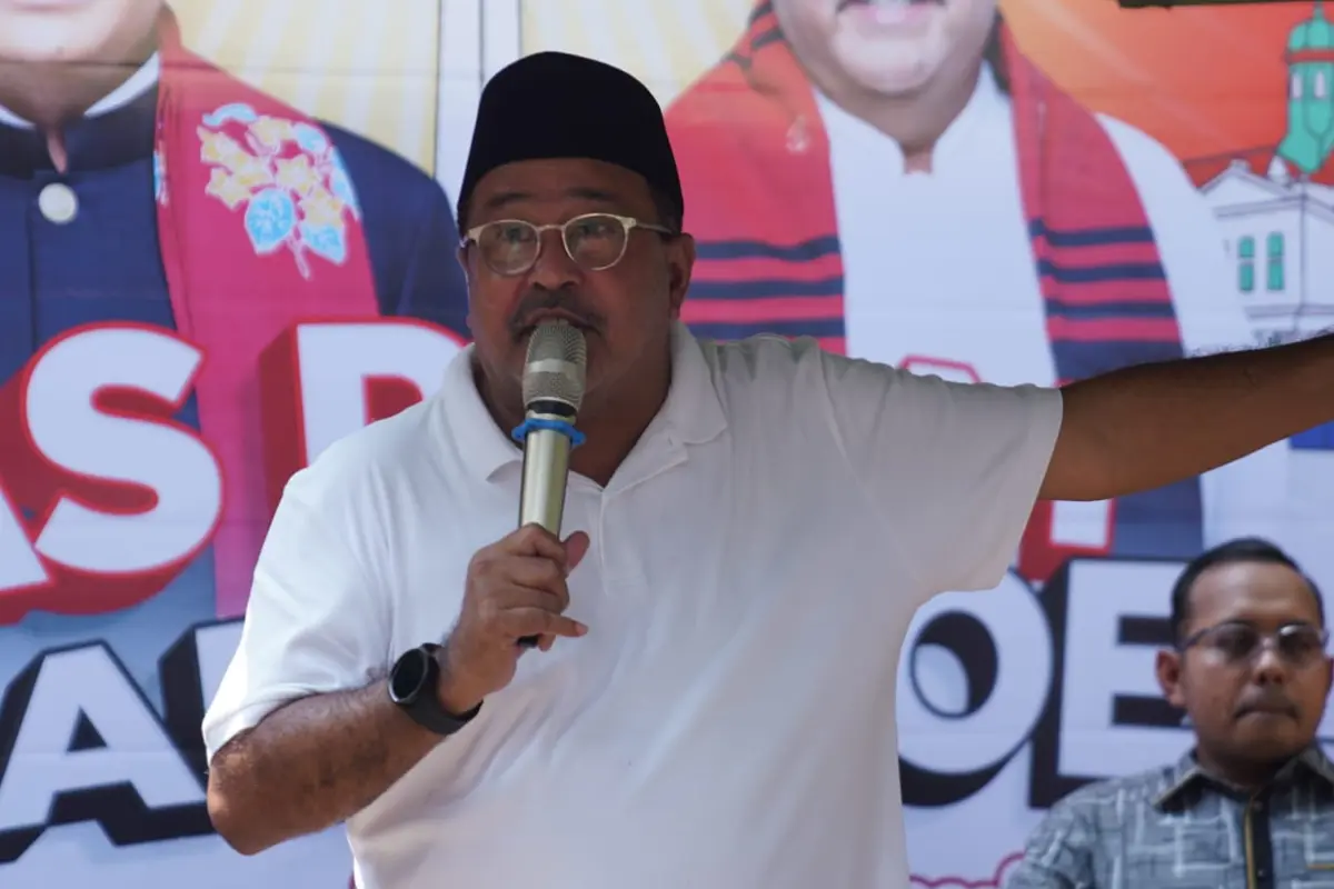 Bakal wakil calon gubernur Jakarta dari PDIP Rano Karno (Alma Fikhasari/Merdeka.com)