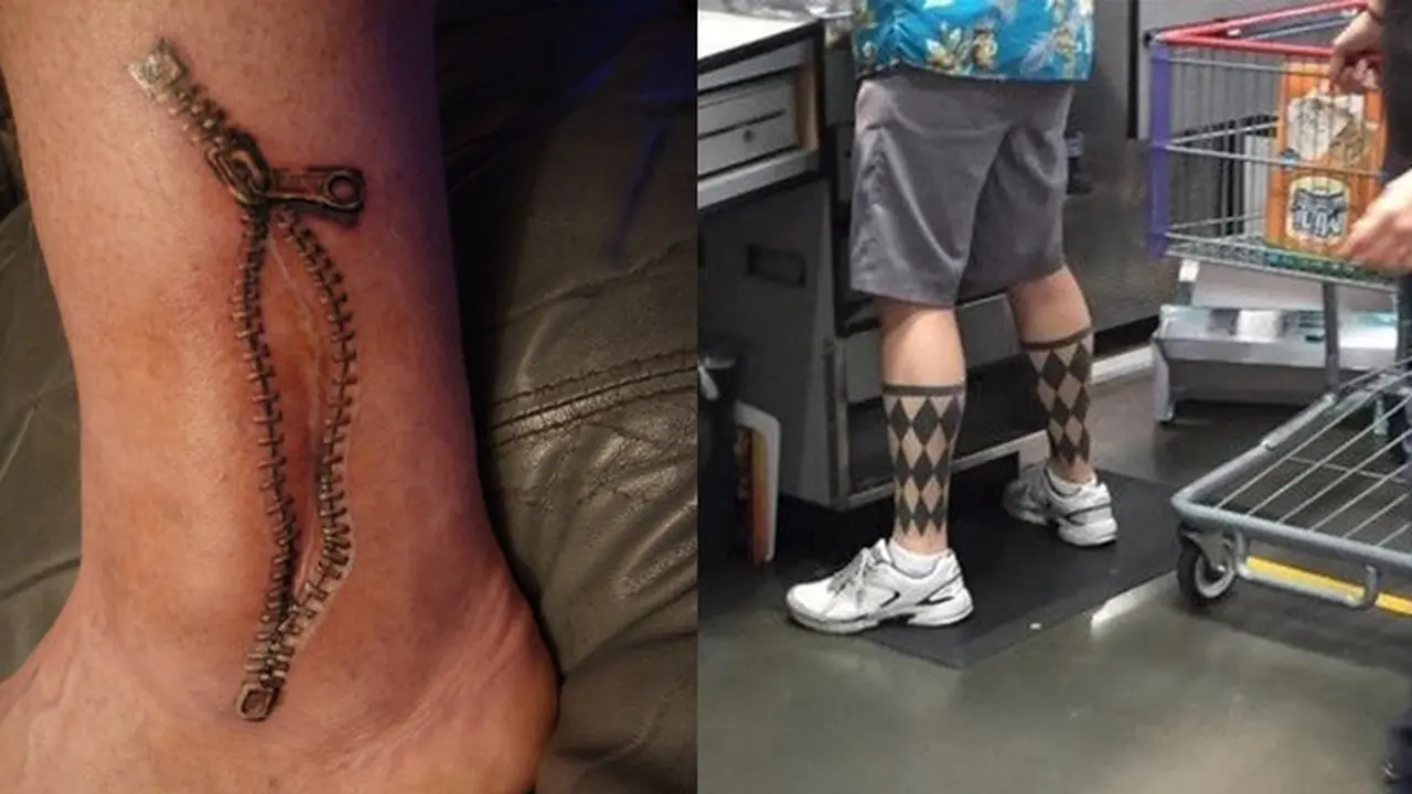 6 Tato di Kaki Ini Absurdnya Bikin Geleng Kepala, Anti-Mainstream