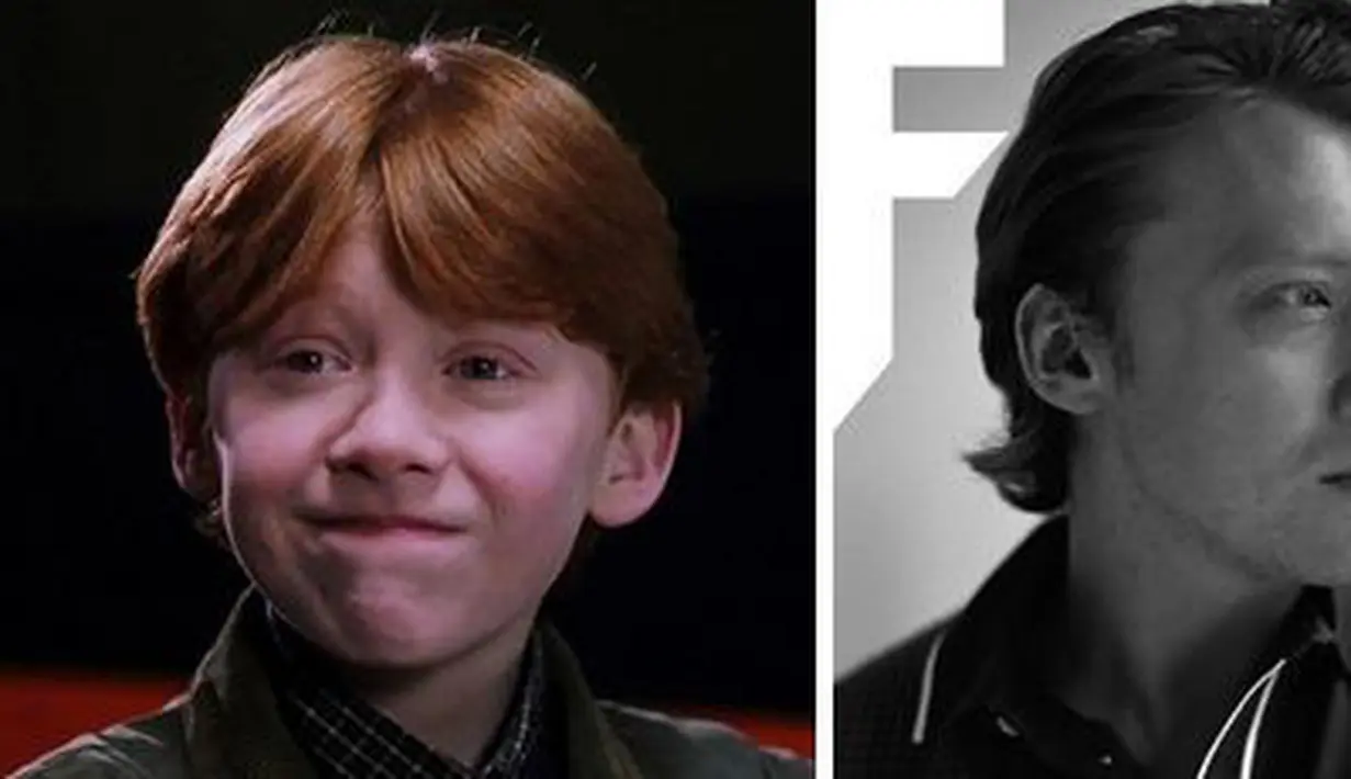 Penggemar Harry Potter pasti kenal banget sama wajah Rupest Grint. Foto: Buzzfeed.com