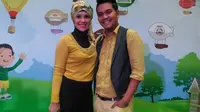 Indra Bekti Membawa Serta Istri dan Sang Buah Hati ke Acara `Zona Sehat Nestle; Nutrition, Health, and Wellness. Pilih Sehat, Pilih Nestle`