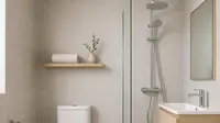 7 Desain Kamar Mandi Minimalis 2x2 dengan Kloset Duduk dan Shower
