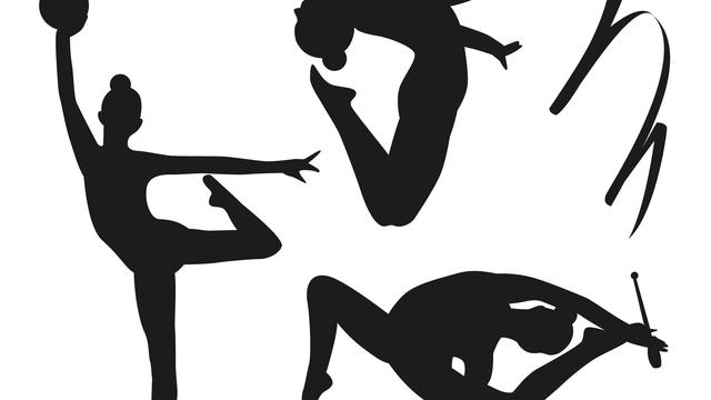 Ilustrasi senam ritmik