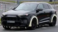 Tertangkap Kamera, Prototipe Porsche Macan Bensin Pakai Bodi Bak Dinosaurus