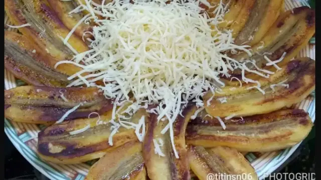 Pisang Bakar Keju