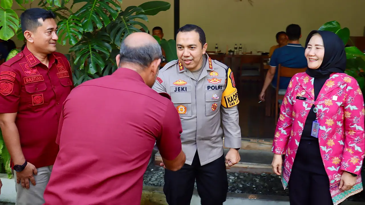 Kapolresta Pekanbaru Kombes Jeki bersilaturahmi dengan Lapas dan Rutan terkait pengamanan Pilkada.