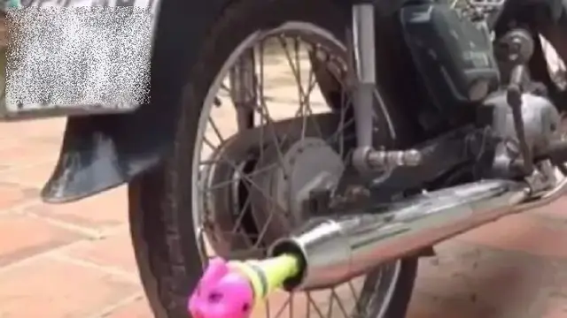 6 Modifikasi Knalpot Motor dengan Bentuk Nyeleneh, Enggak Habis Pikir