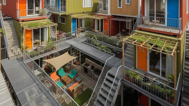 Model Rumah Kontainer Solusi Hunian Sempit dan Trendy