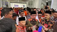 Ketua Majelis Syuro Partai Keadilan Sejahtera (PKS) Salim Segaf Al-Jufri memimpin konsolidasi akbar PKS Provinsi Nusa Tenggara Barat (NTB) di Narmada Convention Hall Mataram, Sabtu 1 Juli 2023. (Istimewa)