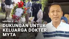 Pascainvestigasi kematian dokter internship, Myta Aprilia Azmi, perwakilan Kementerian Kesehatan menyambangi rumah duka di Ogan Komering Ulu Selatan. Selain menyampaikan belasungkawa, Kemenkes memberikan jaminan kesehatan bagi orangtua almarhumah.