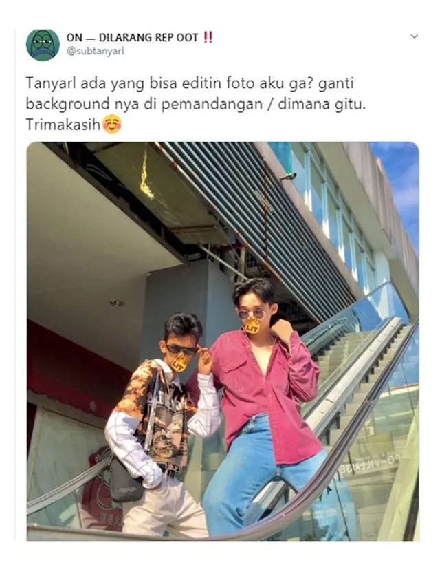 Pria Ini Minta Edit Latar Fotonya Jadi Pemandangan, 8 Hasilnya Bikin Geleng Kepala