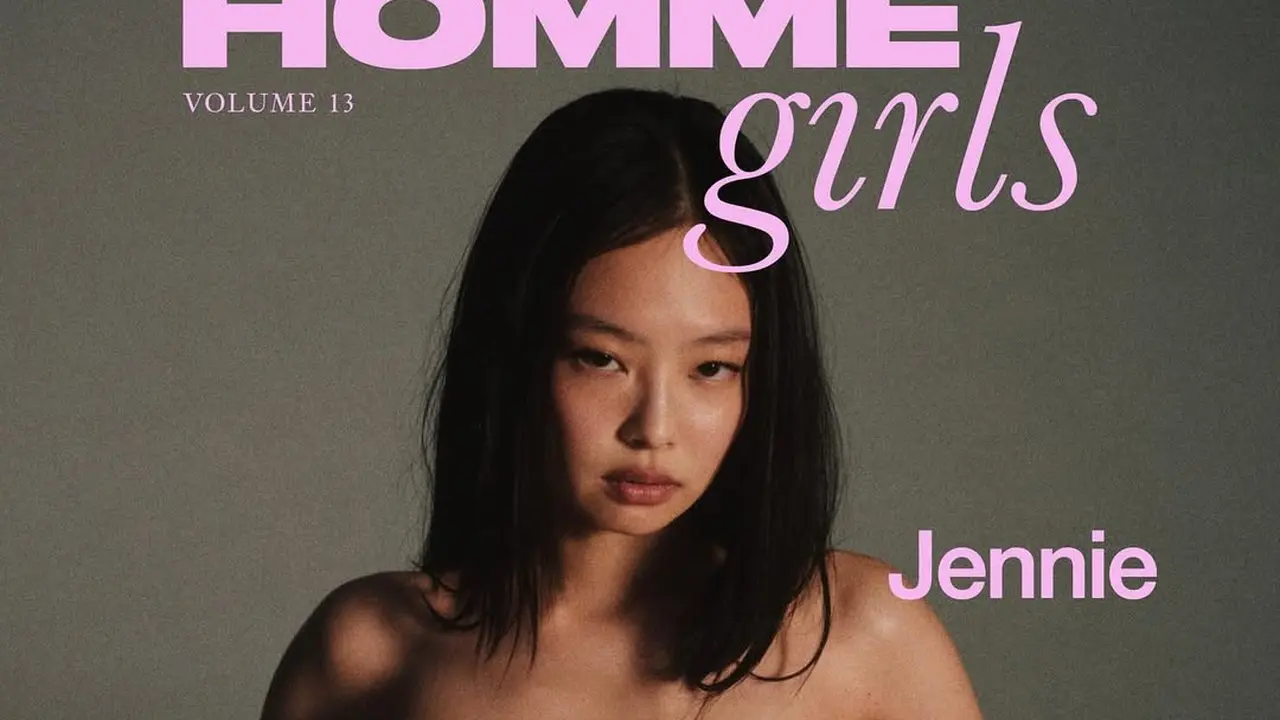 Gaya Fearless Penuh Pesona Jennie BLACKPINK Tampil Braless di Pemotretan Majalah Terbaru