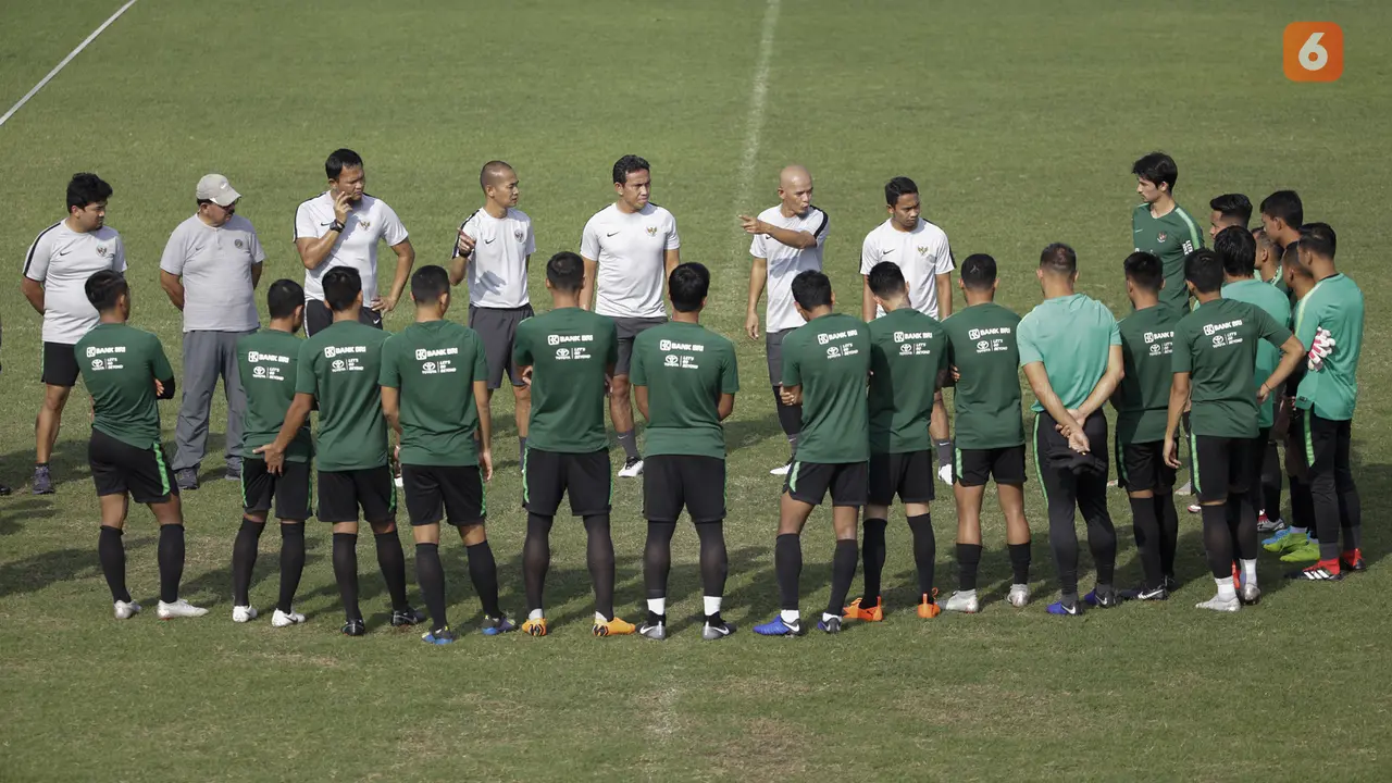 Latihan Timnas Indonesia