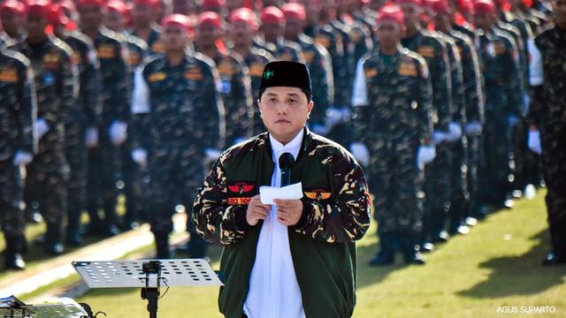 Presiden Jokowi Bersama Iriana Hadiri 1 Abad NU di Sidoarjo