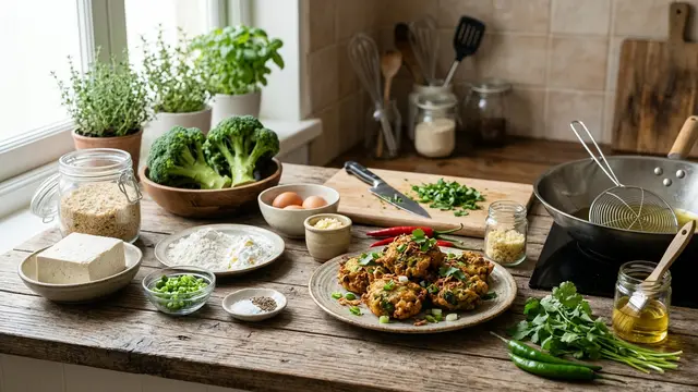 Resep Perkedel Tahu Brokoli (AI Generated)