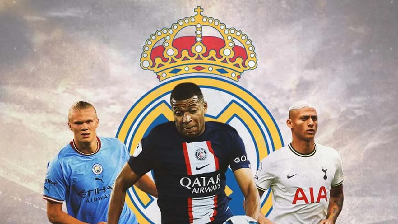 Real Madrid - Erling Haaland, Kylian Mbappe, Richarlison