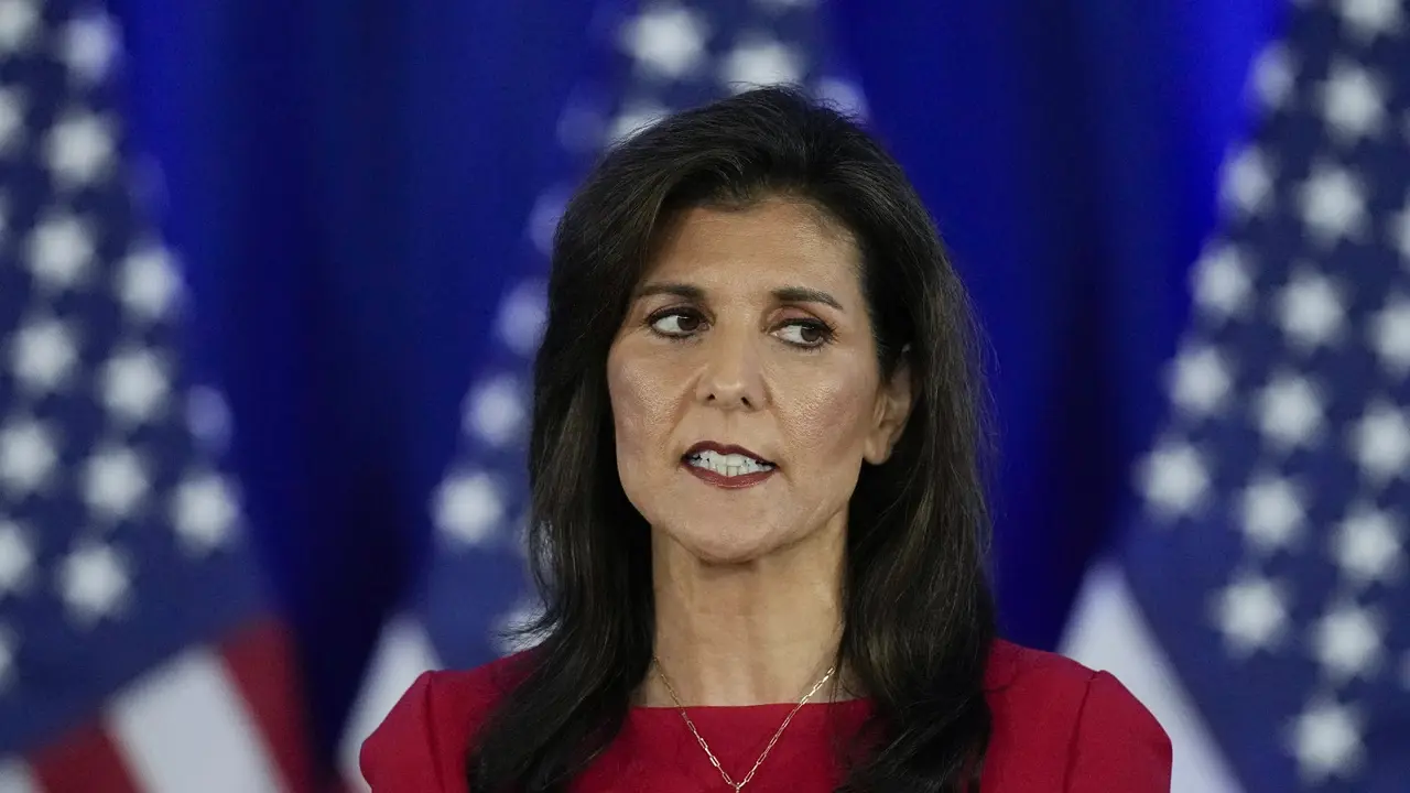 Nikki Haley dari Partai Republik AS mundur dari bursa capres AS, menyisakan Donald Trump sebagai calon utama dari partai tersebut untuk melaju ke Pilpres AS 2024. (AP)