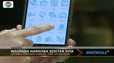 Satnarkoba Jakarta Selatan manfaatkan aduan warga tentang peredaran narkoba di aplikasi Qlue.