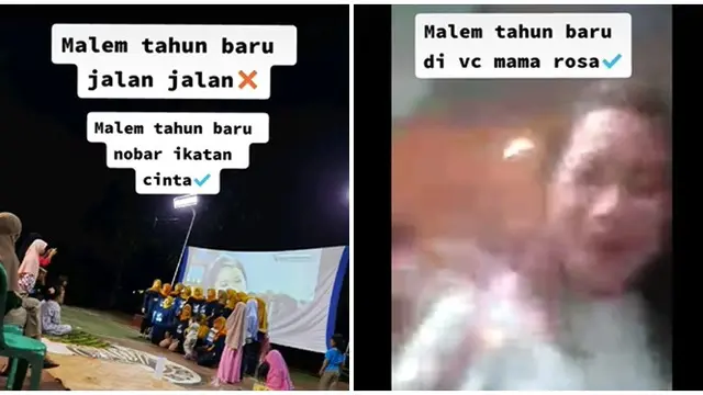 Viral Ibu-ibu Kompak Pakai Baju Senada saat Nobar Sinetron, Sempat Video Call dengan Pemain