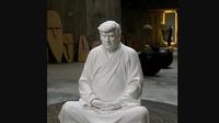 Patung Buddha Donald Trump tuai sensasi di China. Dok: Global Times