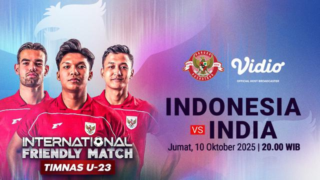 Live streaming Timnas Indonesia U-23 di Vidio. (dok. vidio.com)