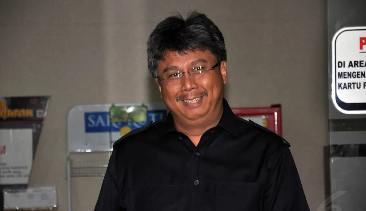 Paul Nelwan diperiksa KPK sebagai saksi kasus Hambalang dengan tersangka Machfud Suroso, Jakarta, (30/9/14). (Liputan6.com/Miftahul Hayat)