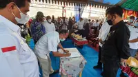 Bulog dan Kementan Tandatangani Perjanjian Peningkatan Serapan Gabah Petani