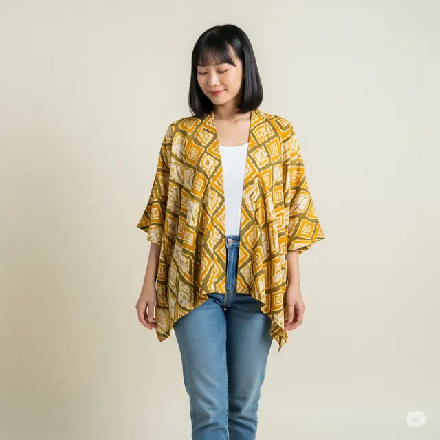 9 Model Batik Wanita Kimono Style Terbaru 2025: Padukan Tradisi dan Gaya Modern