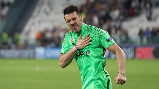 Ekspresi Buffon saat Bawa Juventus ke Final Liga Champions