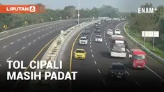 Tol Cipali H+1 Lebaran Masih Dipadati Pemudik