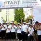 Acara Fun Walk dalam rangka Hari Bakti Postel 2015 di Jakarta, Minggu (8/11/2015). (kominfo.go.id)