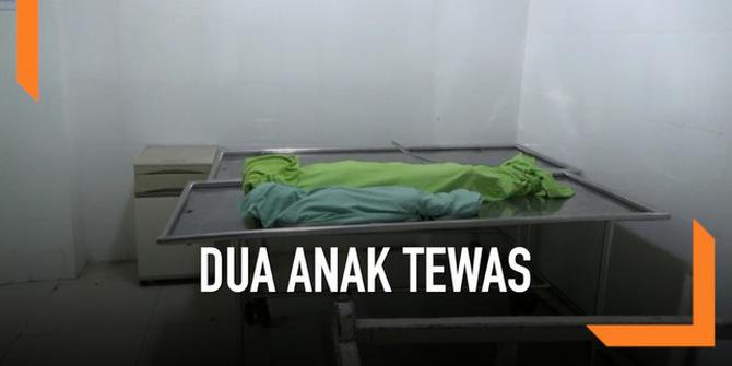 VIDEO: Gas Meledak di Medan, 2 Anak Tewas