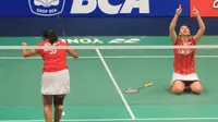 Selebrasi Greysia/Nitya di Indonesia Open 2015