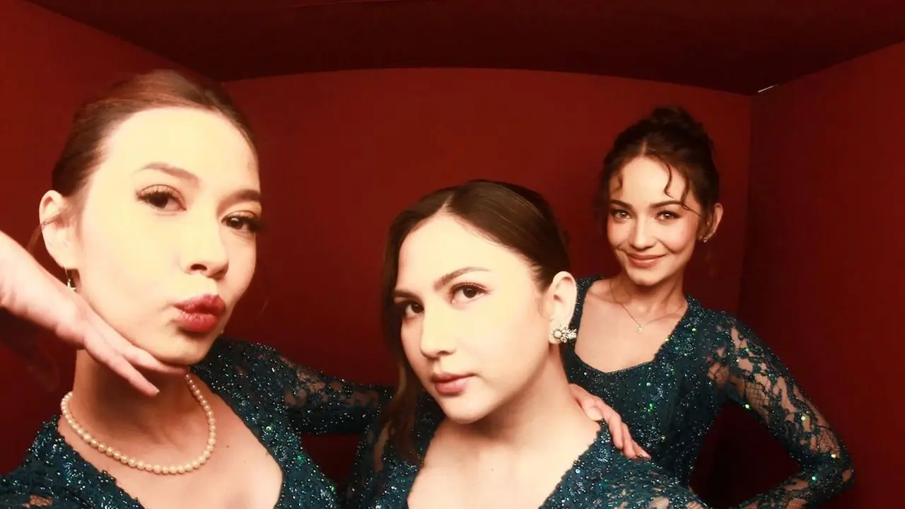 Pesona Bridesmaid Super Cantik Enzy Storia, Yuki Kato, dan Jessica Mila di Pernikahan Febby Rastanty