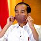 Presiden Joko Widodo (Jokowi) memberikan keterangan pers terkait Perkembangan COVID-19 Terkini, Kamis (3/2/2022) di Kota Medan, Sumatra Utara. (Dok Biro Pers Sekretariat Presiden RI)