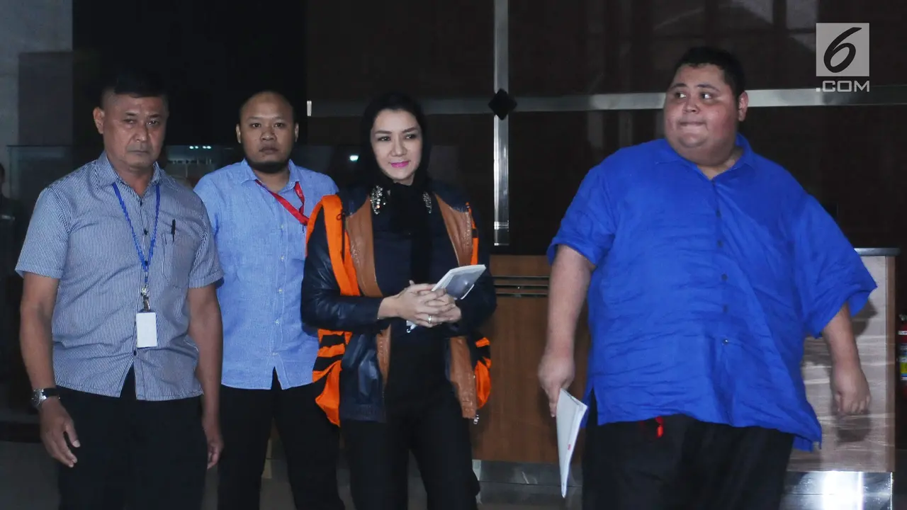 Ekspresi Rita Widyasari Usai Jalani Pemeriksaan Perdana Pasca Ditahan KPK