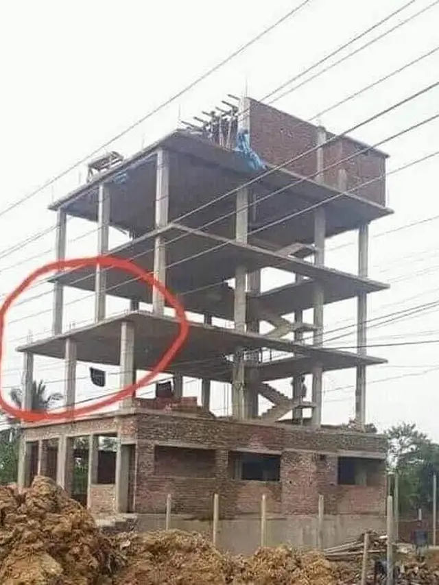 7 Potret Nyeleneh Bangunan Gagal Ini Bikin Garuk Kepala