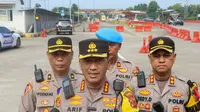 Kapolresta Cirebon Kombes Pol Arif Budiman memimpin langsung pengamanan arus mudik lebaran 2023 di Tol Cipali. (Istimewa)
