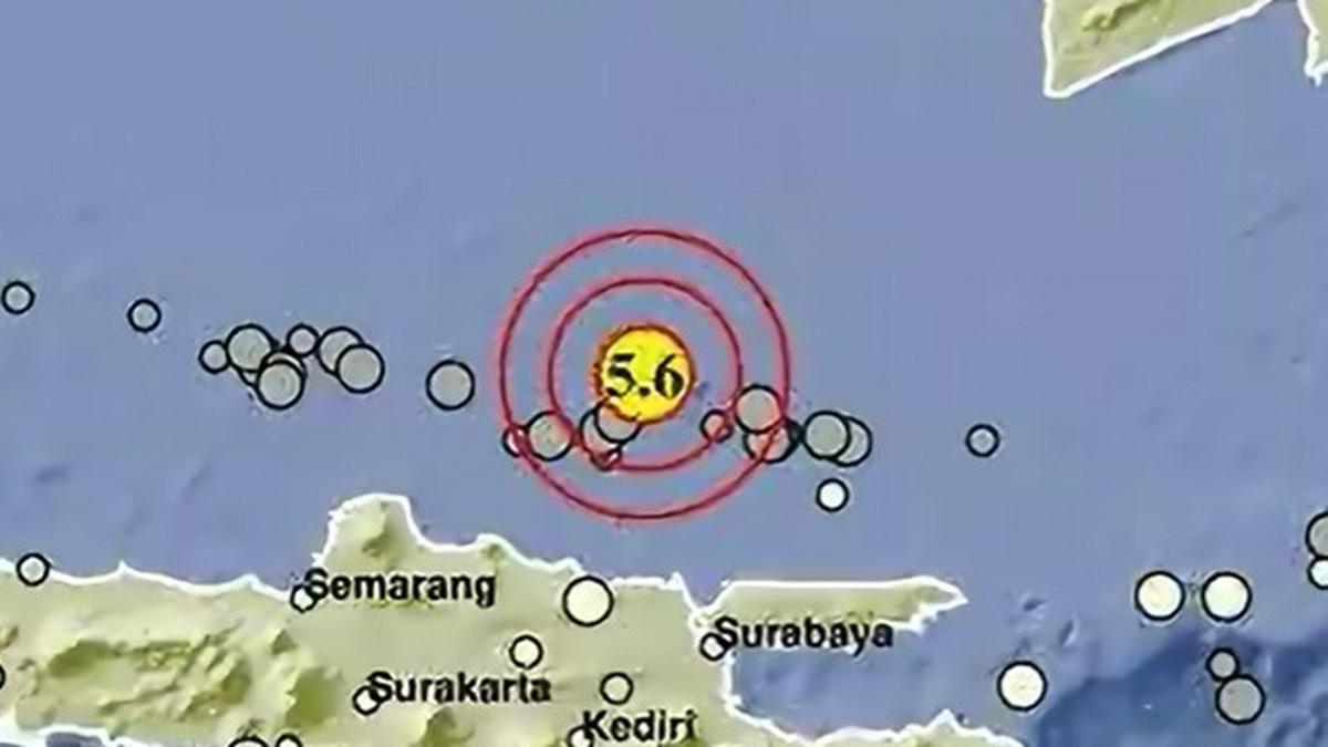 Gempa Magnitudo 43 Kembali Menggoyang Tuban Minggu Malam 5 Mei Terasa Hingga Bawean Surabaya