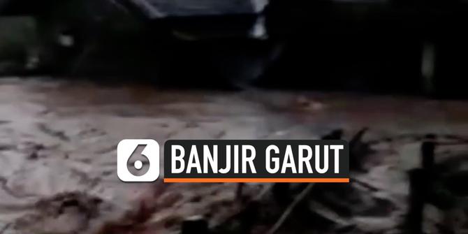 VIDEO: Banjir Bandang Terjang 4 Kecamatan di Garut