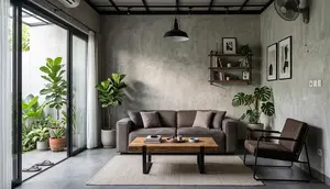 8 Inspirasi Dinding Plester Gaya Industrial untuk Ciptakan Nuansa Urban di Rumah