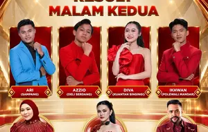 Live Streaming D'Academy 8: TOP 12 Result Malam Kedua Tayang Hari Ini