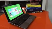 Tablet-laptop Acer One 10 (Liputan6.com/Denny Mahardy)