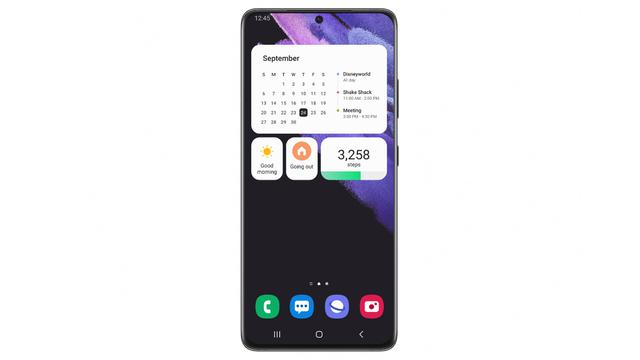 <span>Tampilan kustomisasi widget Samsung One UI 4 (Dok. Samsung Electronics Indonesia)</span>
