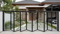 5 Desain Pagar Rumah dengan Sistem Buka Lipat, Solusi Estetis dan Hemat Ruang